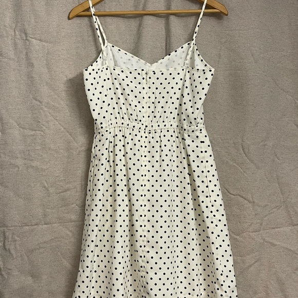 J Crew Black and White Polka Dot Dress - Picture 2 of 5